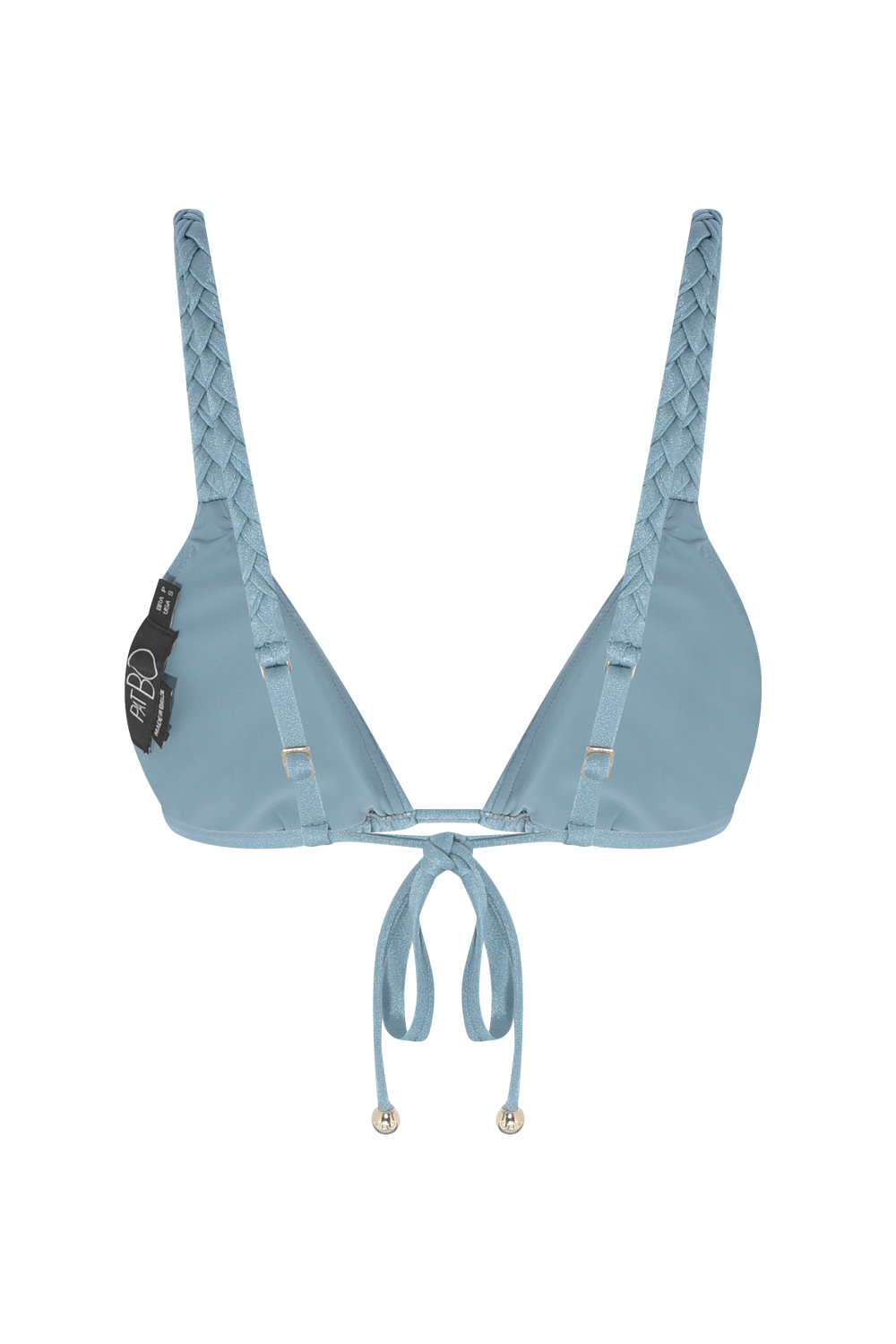 TOP BIQUÍNI GROOVY LYCRA AZUL