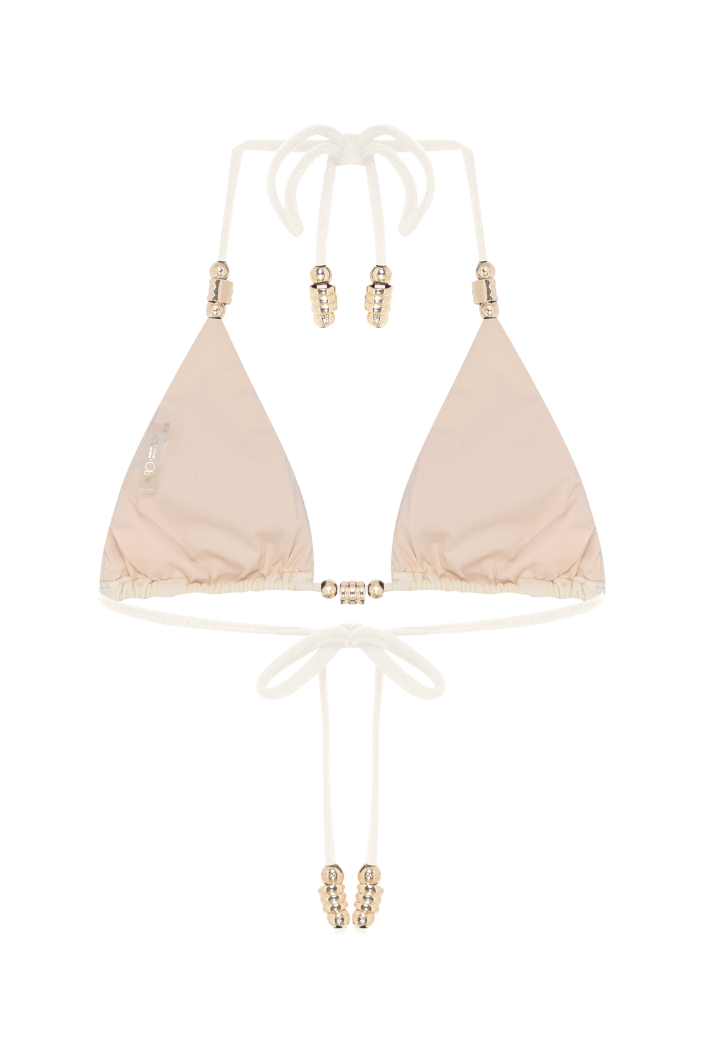TOP DE BIQUINI JADE LYCRA OFF WHITE