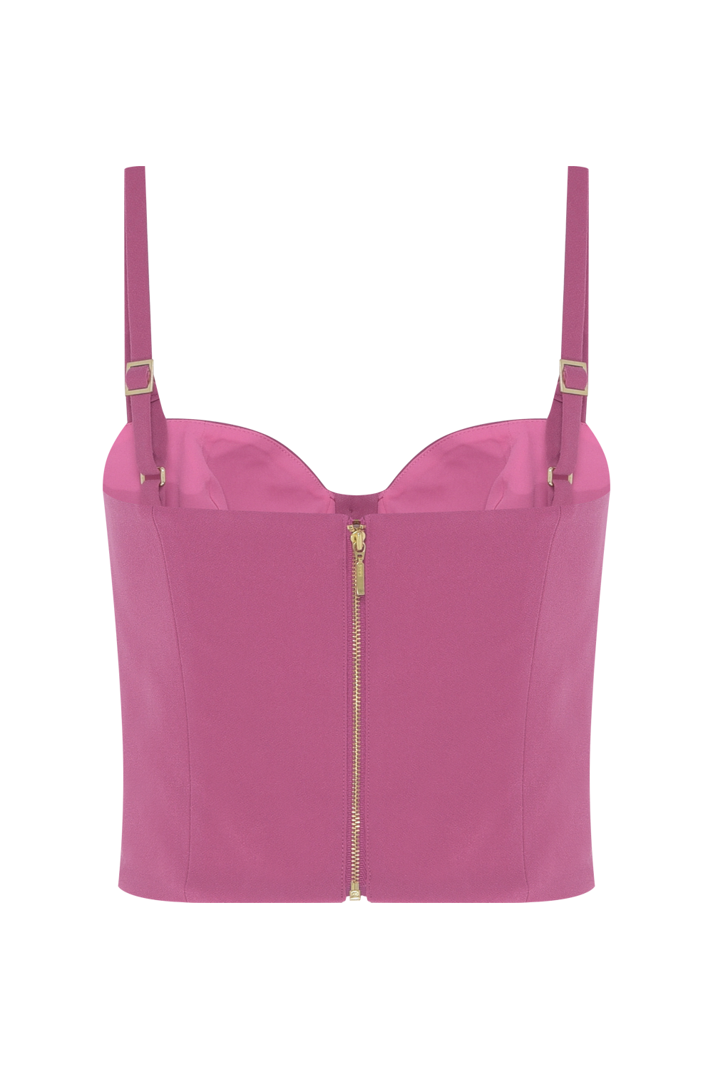 TOP CREPE GOLDENTIME ROSA ESCURO
