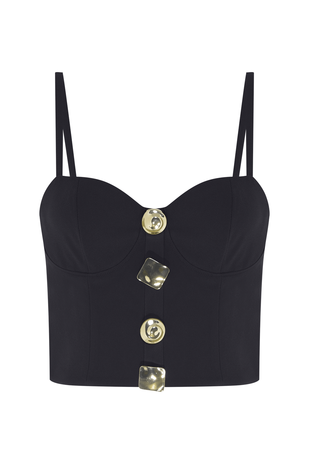 TOP CREPE GOLDENTIME PRETO