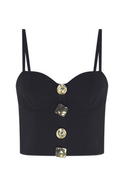 TOP CREPE GOLDENTIME PRETO