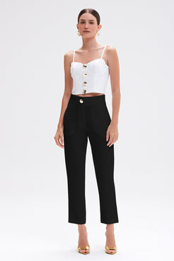 CALÇA CREPE GOLDENTIME PRETO