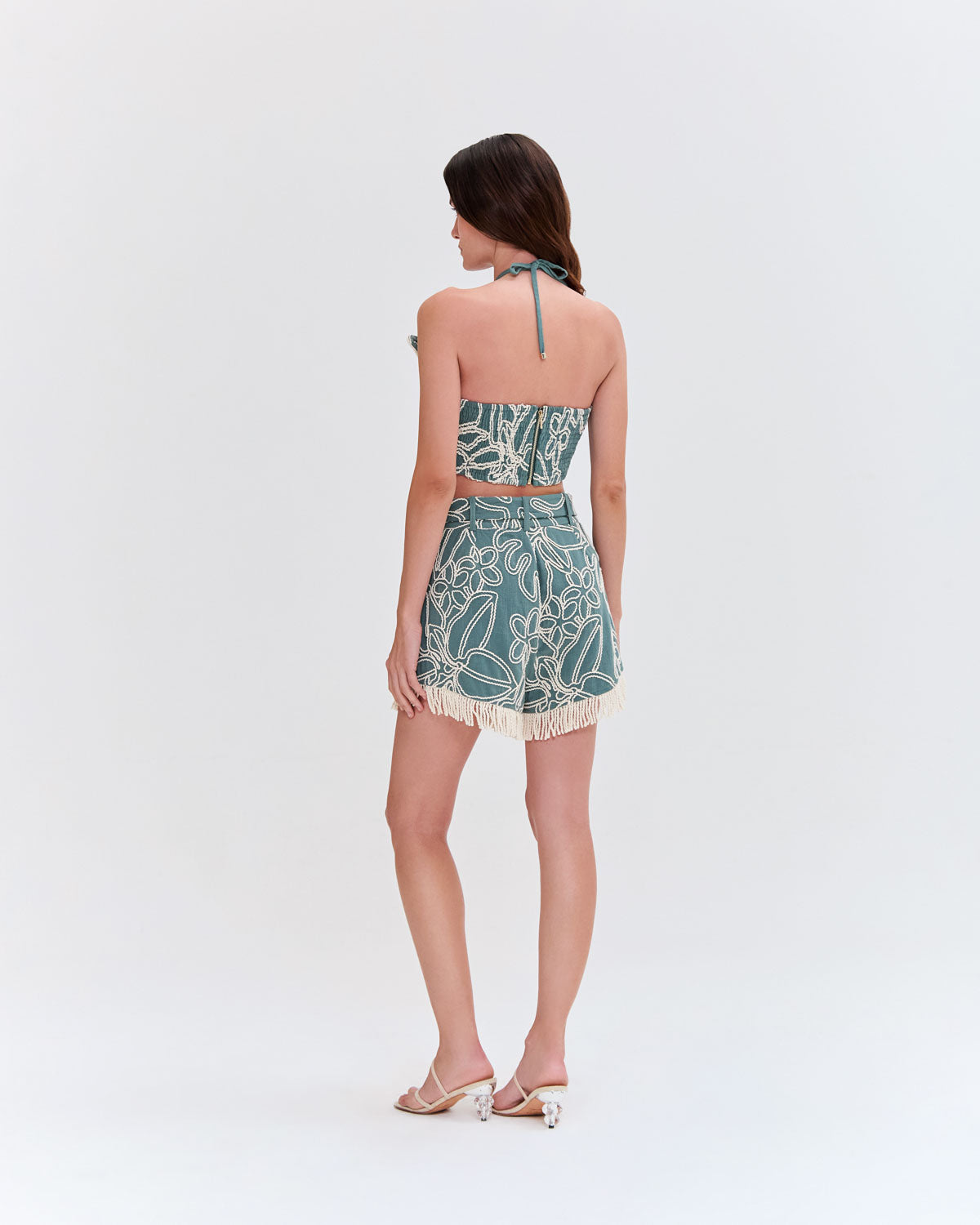 SHORTS LINHO ASAS VERDE