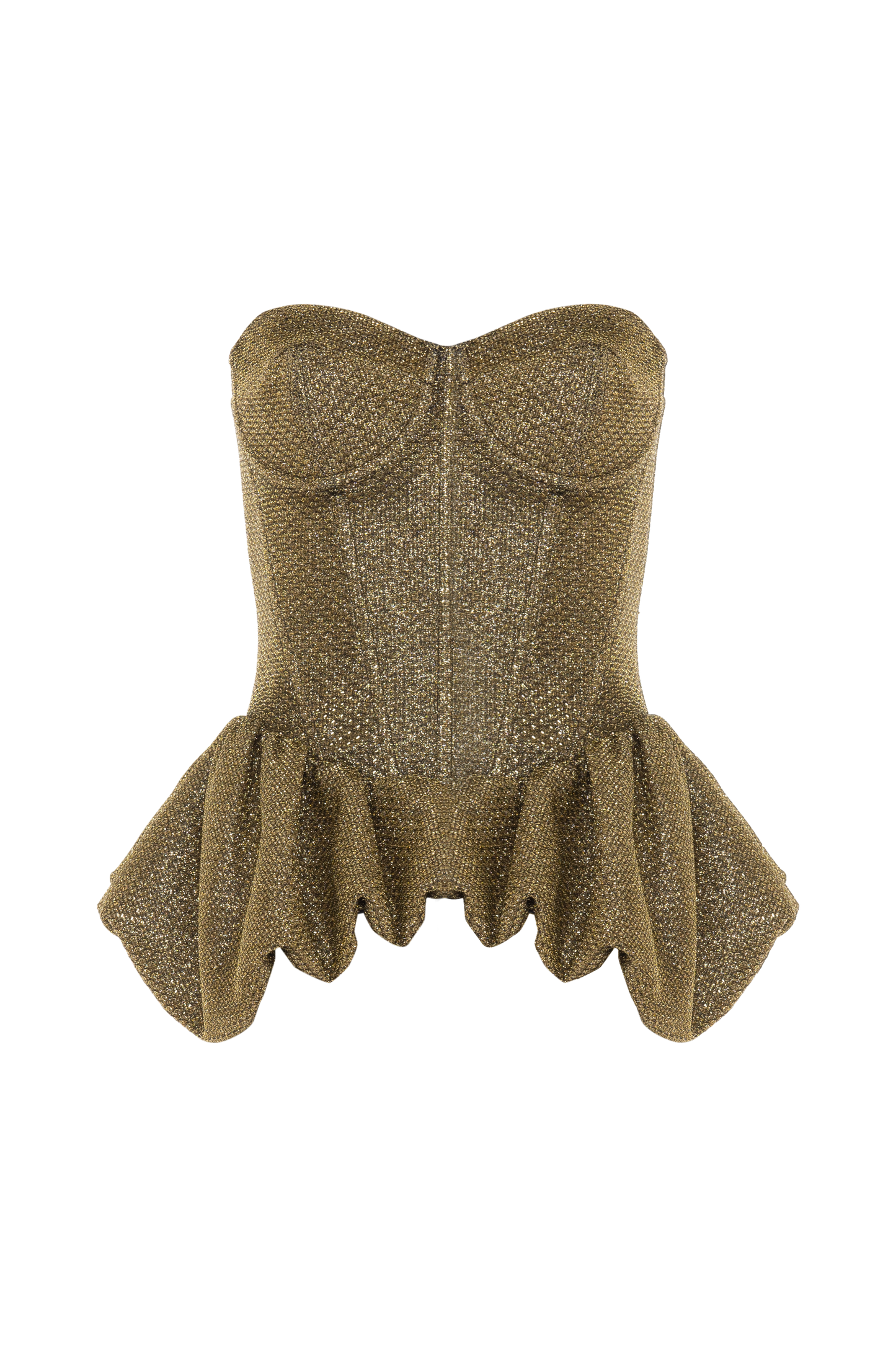 TOP GOLDEN WEAVE DOURADO