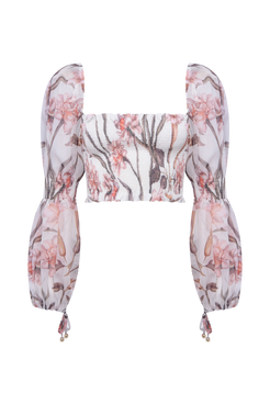 TOP NARCISSUS OFF WHITE
