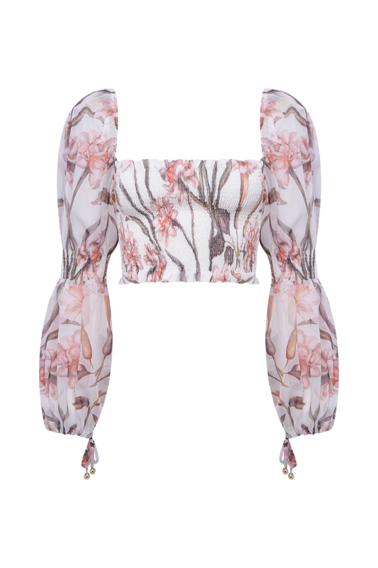 TOP NARCISSUS OFF WHITE