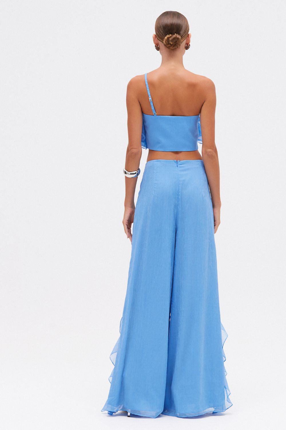 TOP CHIFFON WONDERLAND AZUL