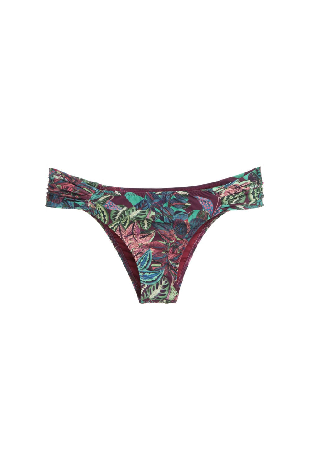 CALCINHA BIQUÍNI TROPICAL SAMBA VINHO