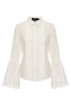 CAMISA RENDA OFF WHITE