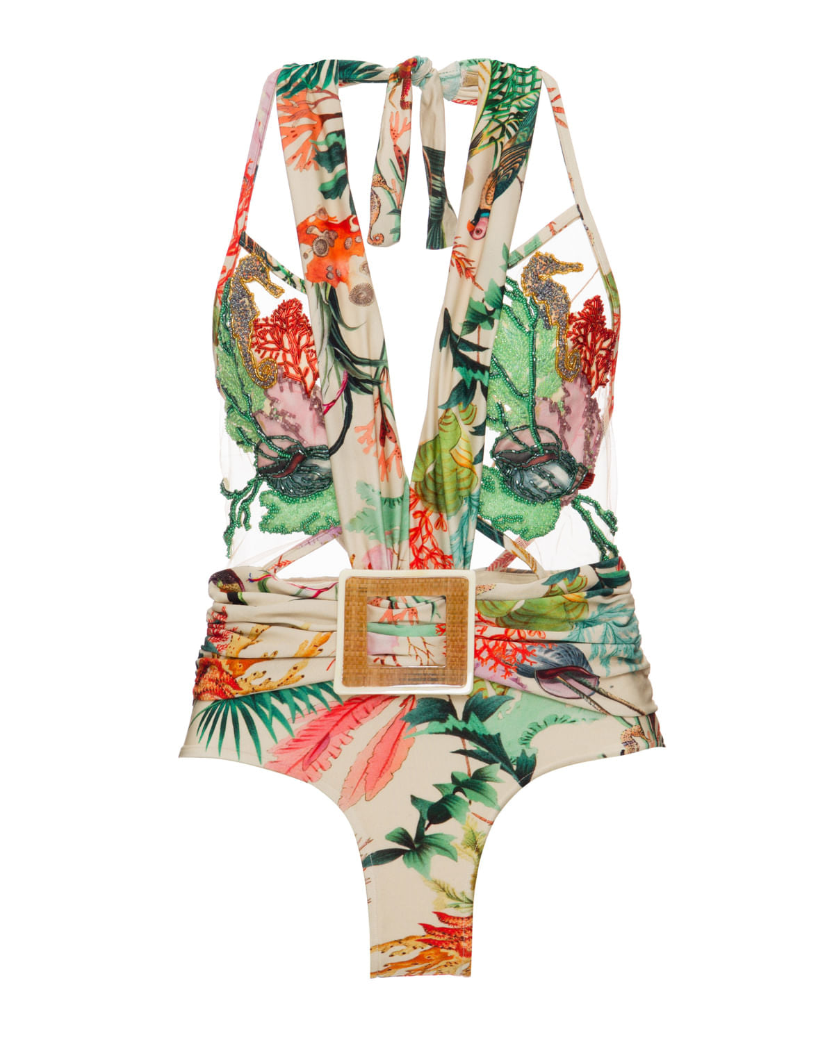 BODY FIVELA MARINHA TROPICAL OFF WHITE