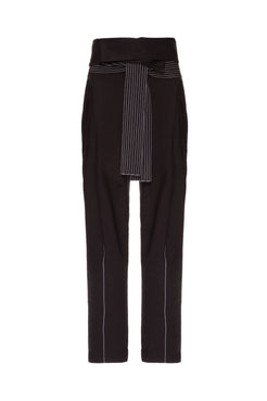 CALÇA PESPONTOS FAIXA - AP03 PRETO