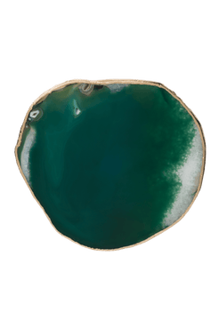 Porta aperitivo ágata verde