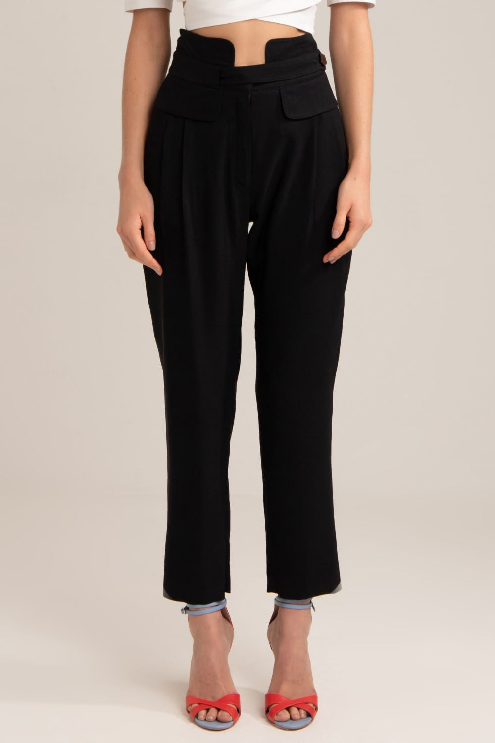 Calça pala disco preto