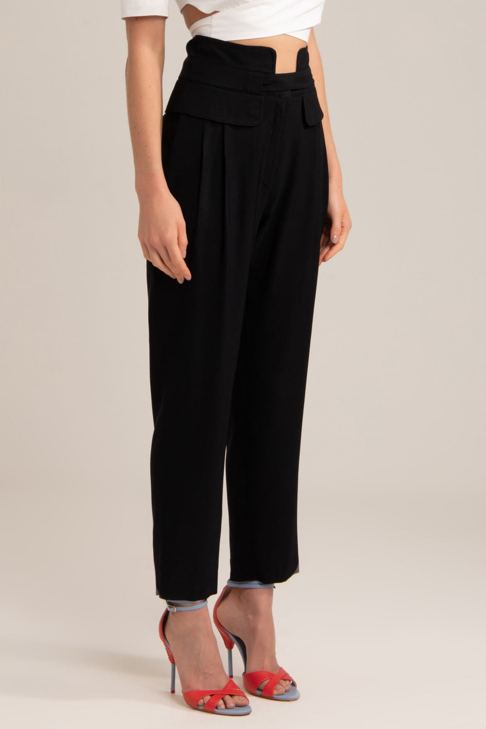 Calça pala disco preto
