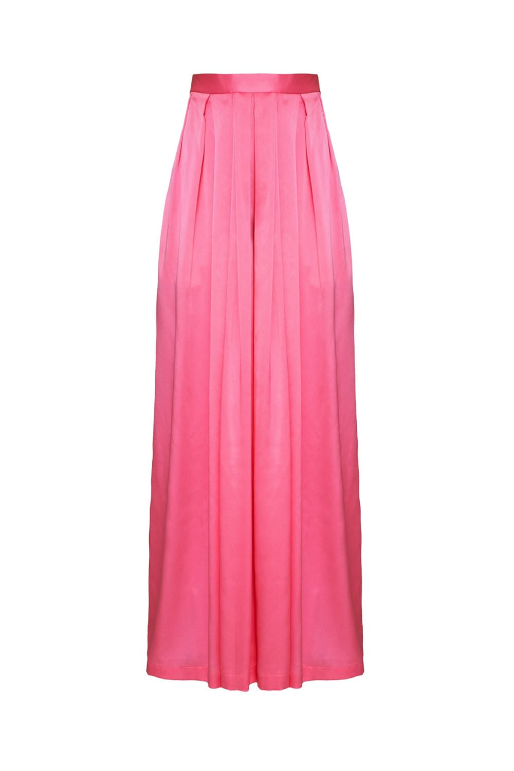 CALÇA AMPLA CETIM SLIP PINK
