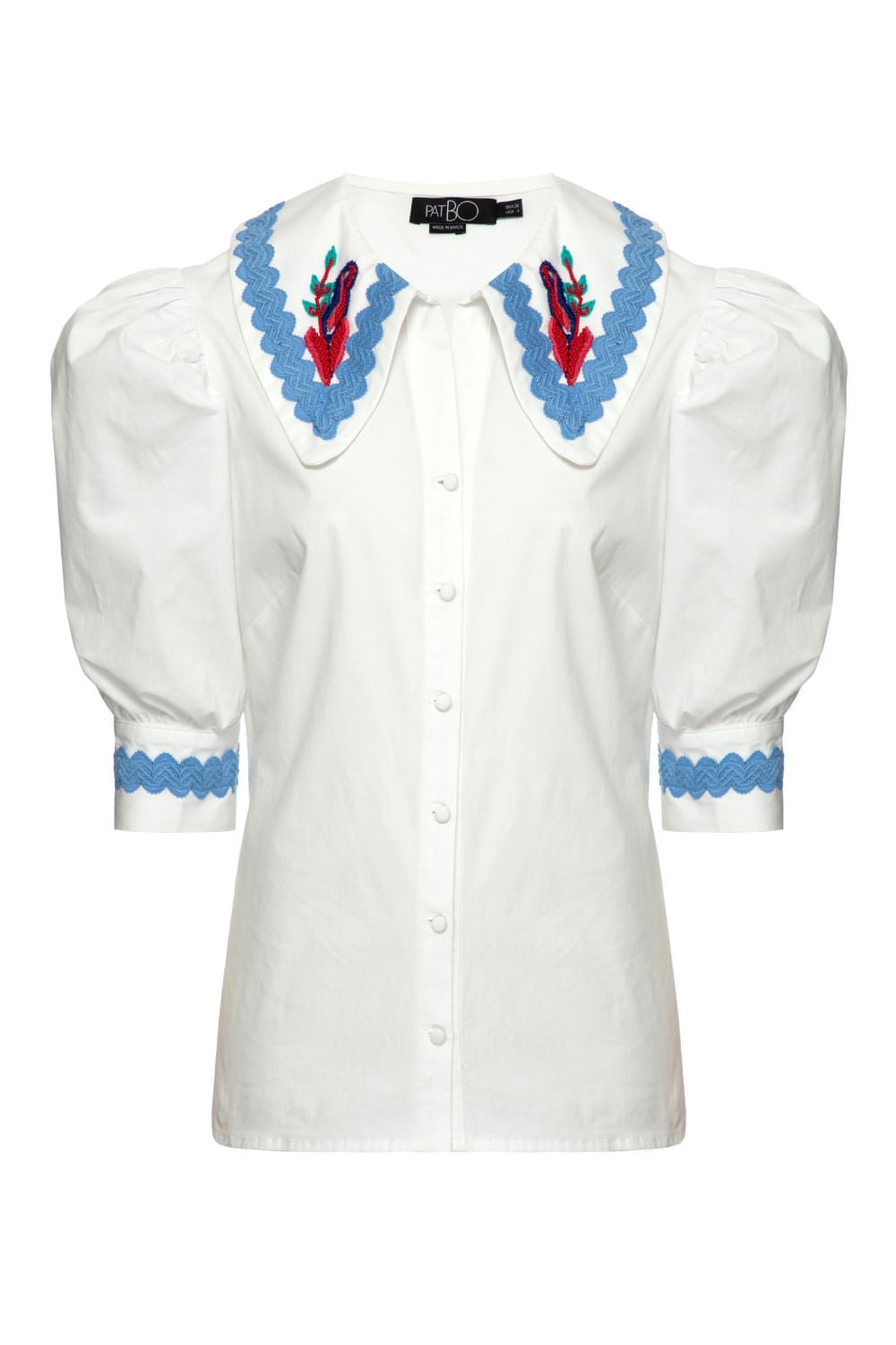 CAMISA TRICOLINE RETRÔ OFF WHITE