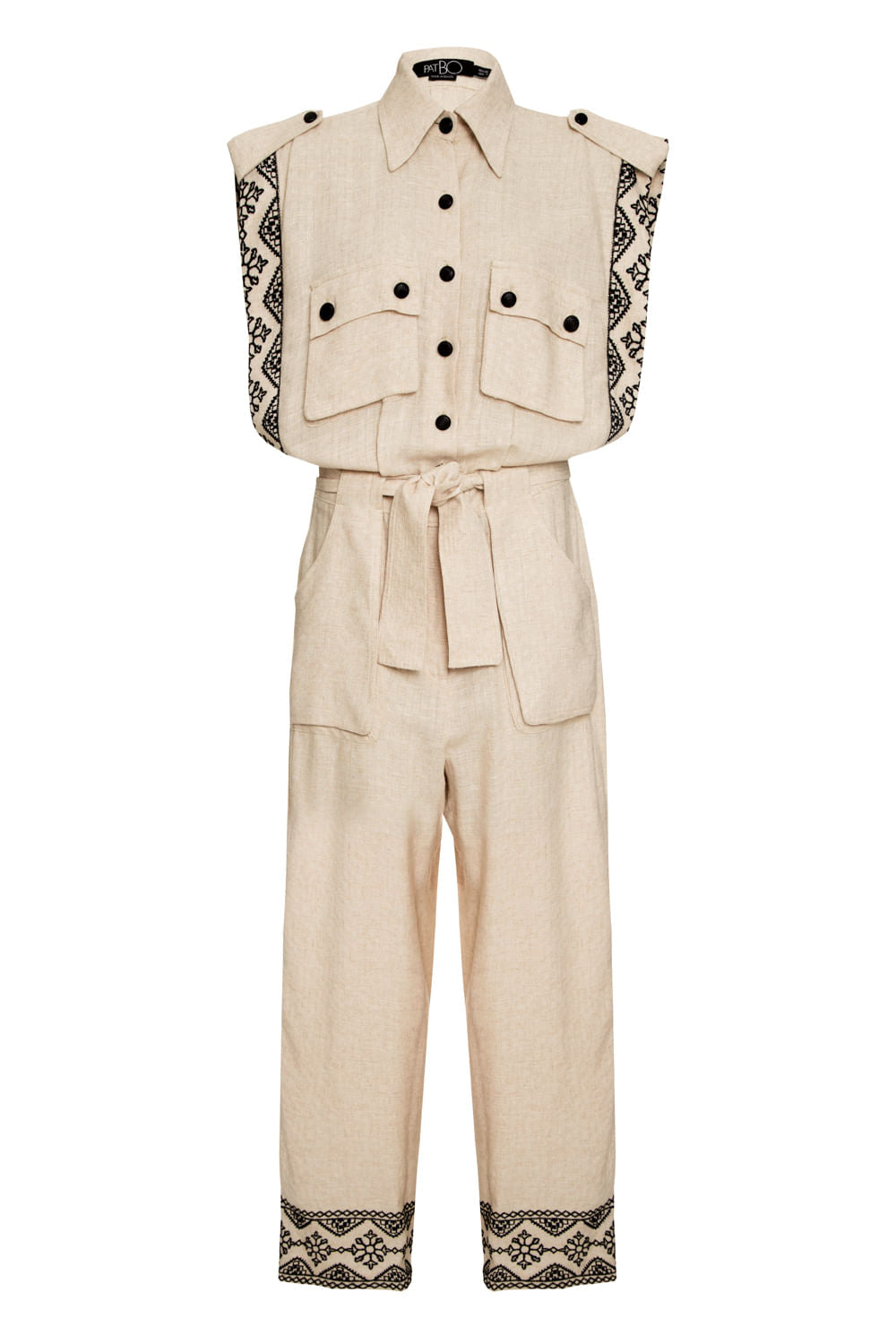 MACACÃO VISCO SUMMER BEGE