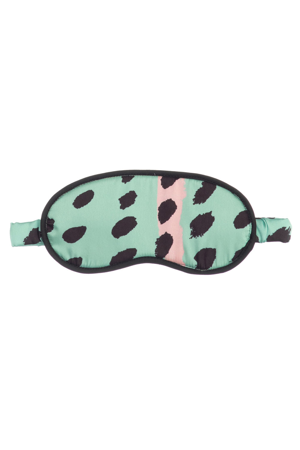 Pijama curto dots stripes verde
