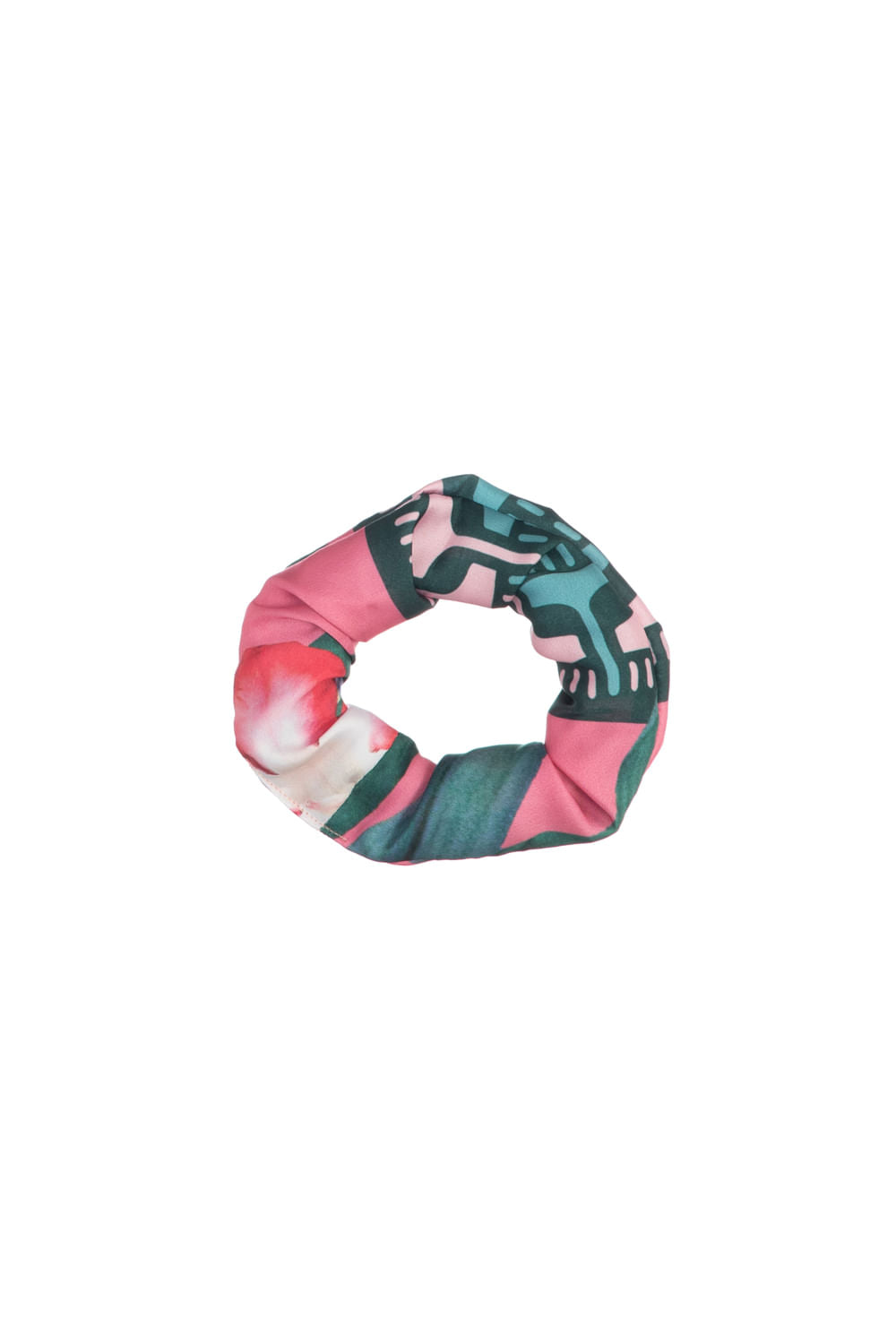Pijama longo poppy flower pink