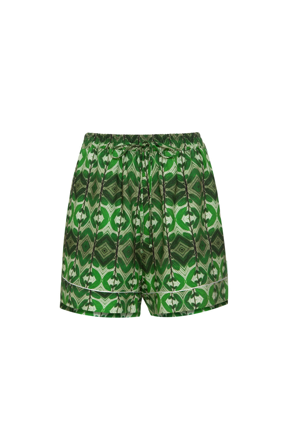 Pijama curto maranta verde