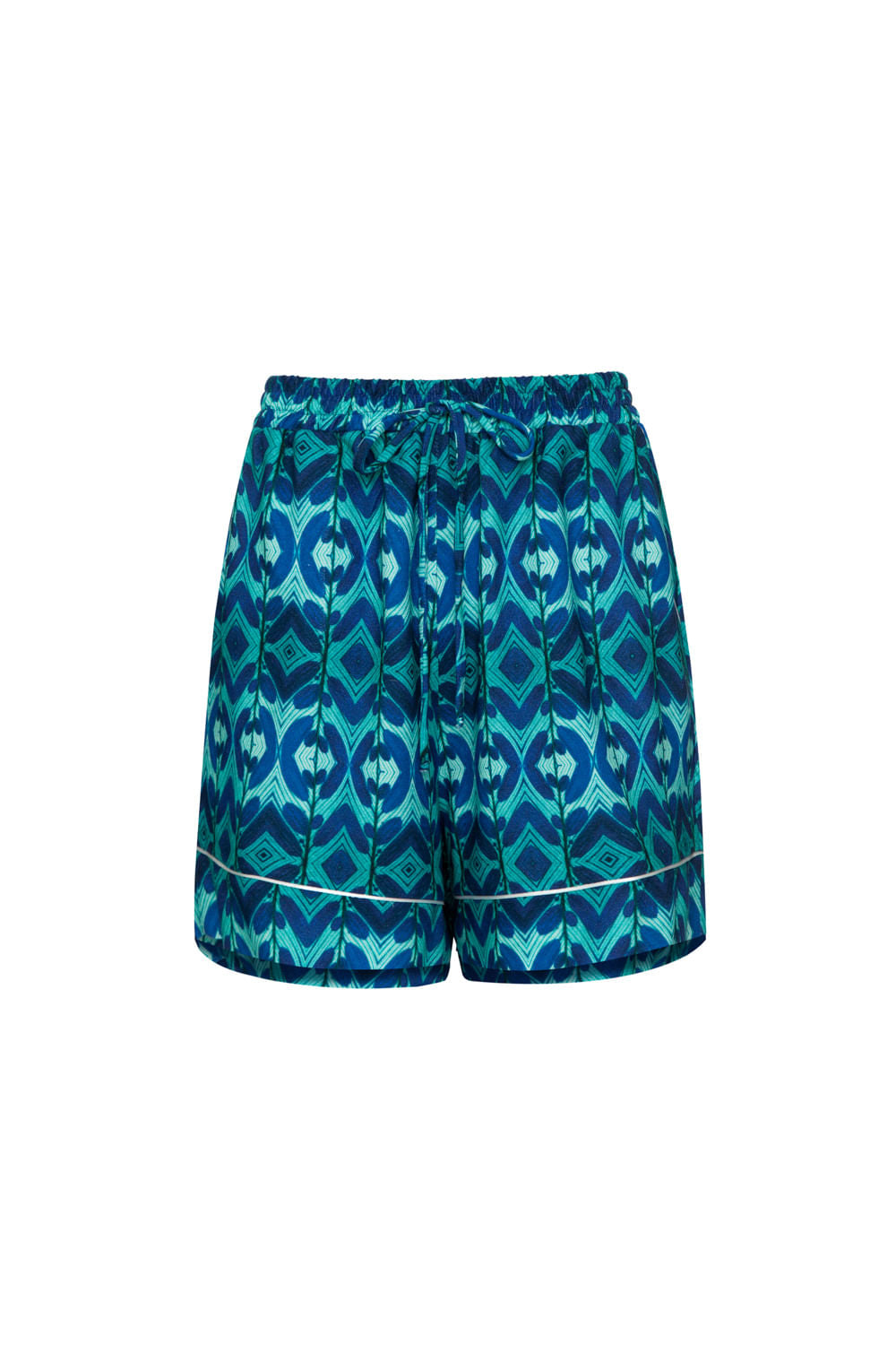 PIJAMA CURTO MARANTA AZUL