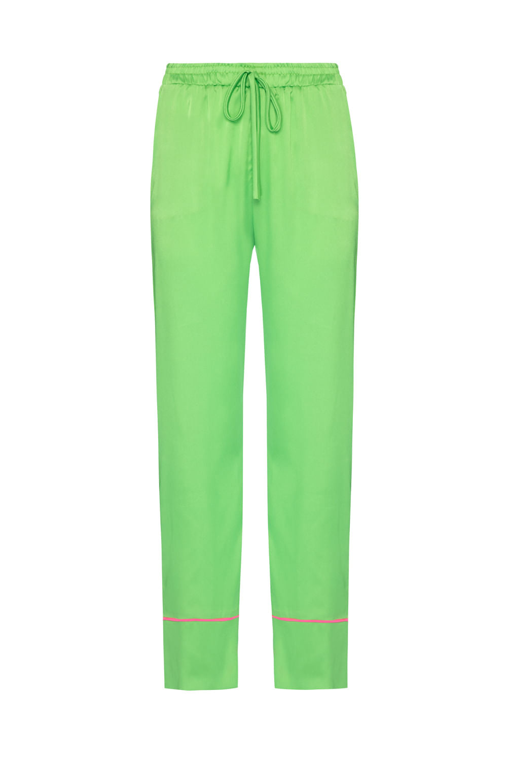 Pijama longo kimono mari saad verde