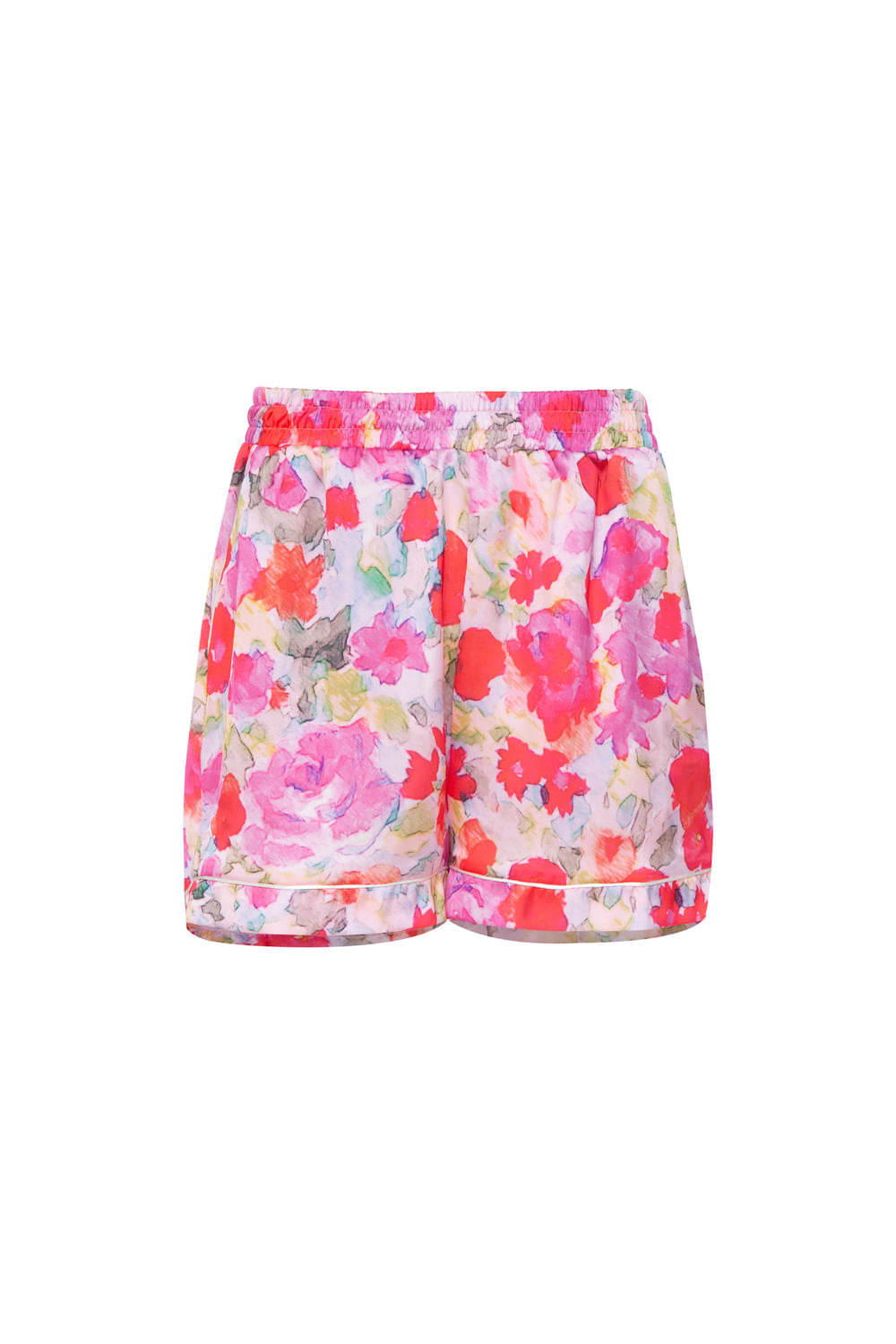 PIJAMA CURTO ROSES MARI SAAD PINK