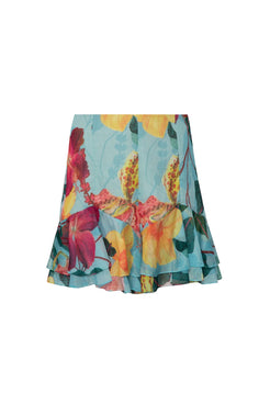 Short hibiscus azul
