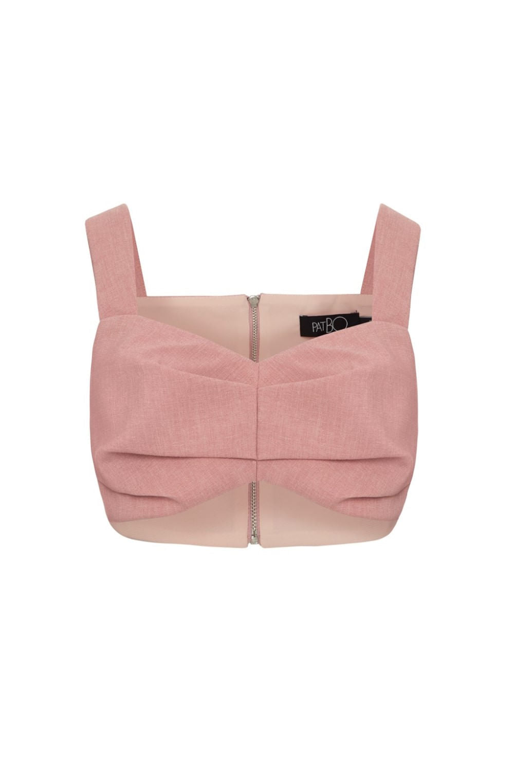 TOP CROPPED PREGAS MINIMAL ROSA
