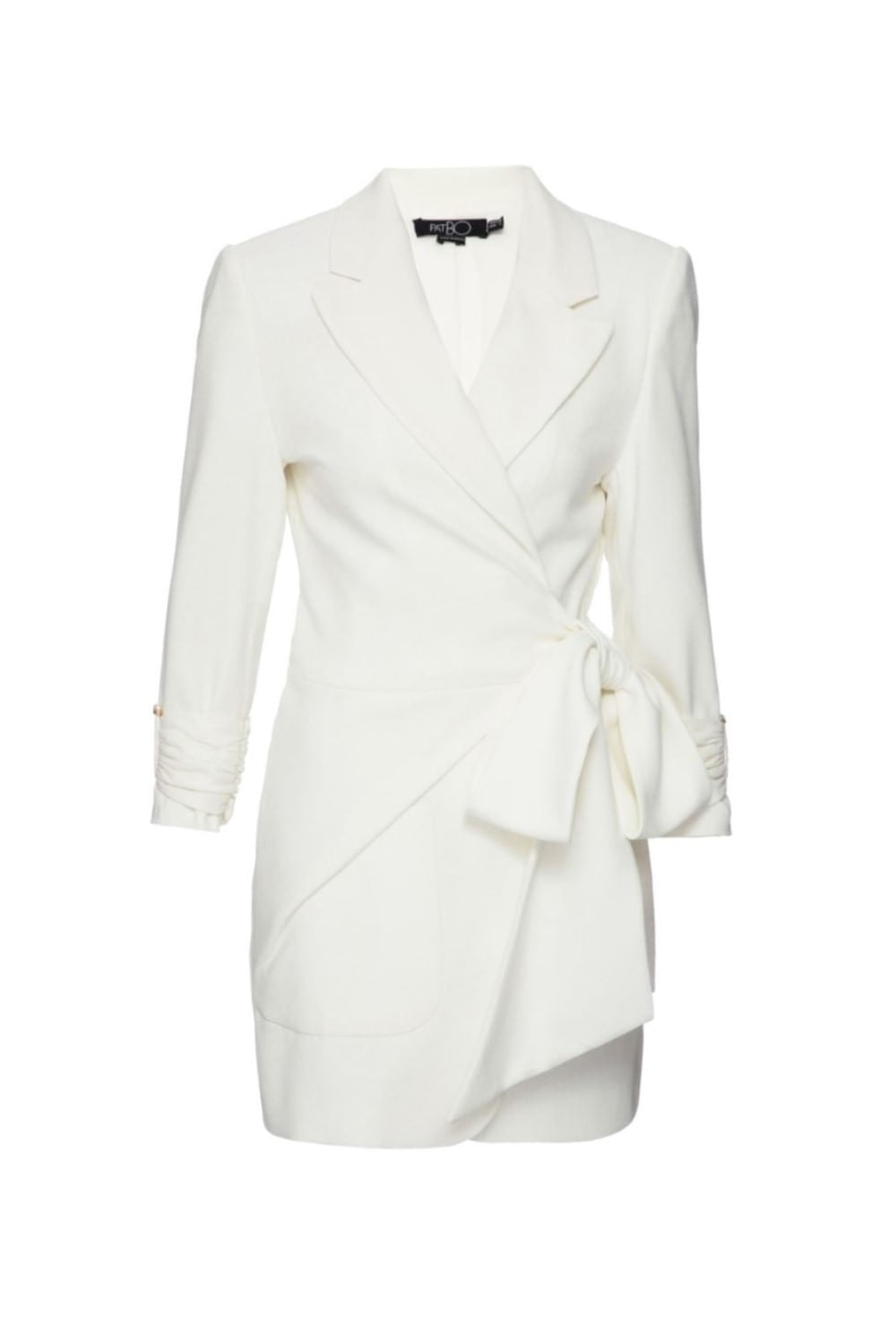VESTIDO CURTO BLAZER MINIMAL OFF WHITE