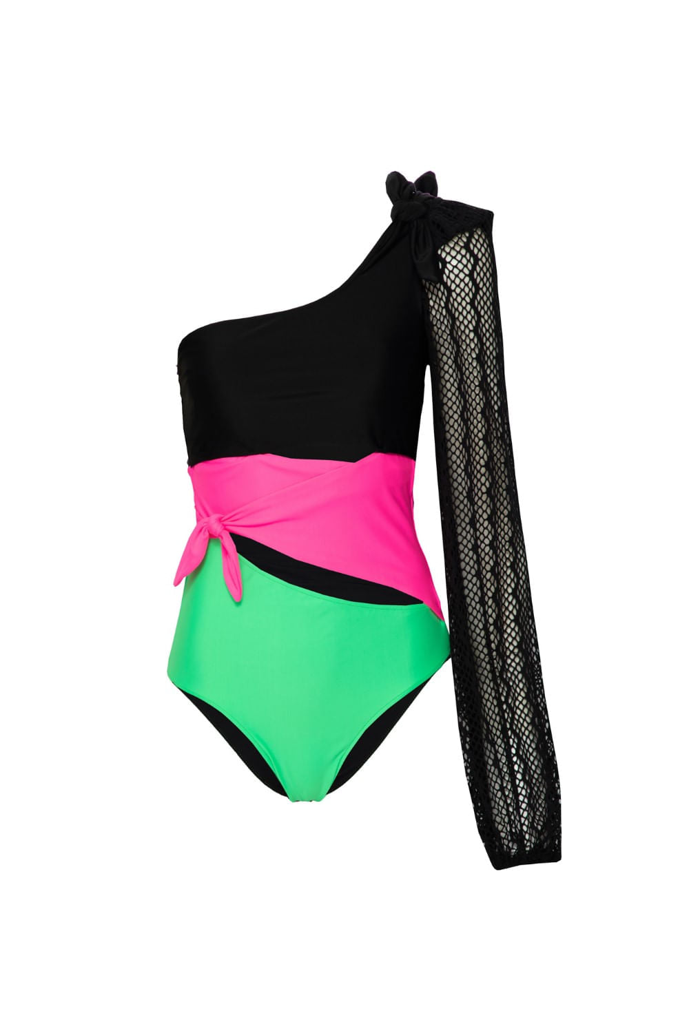 BODY MANGA TELA LYCRA MULTICOR