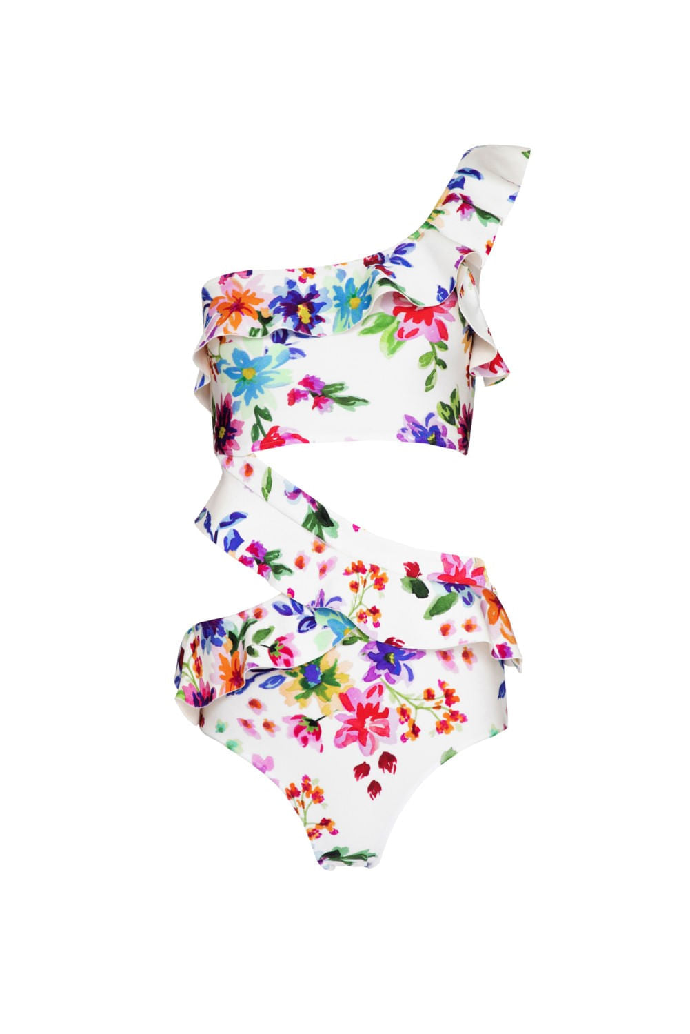 BODY FAIXA DIAGONAL FLOWER BLOOM OFF WHITE