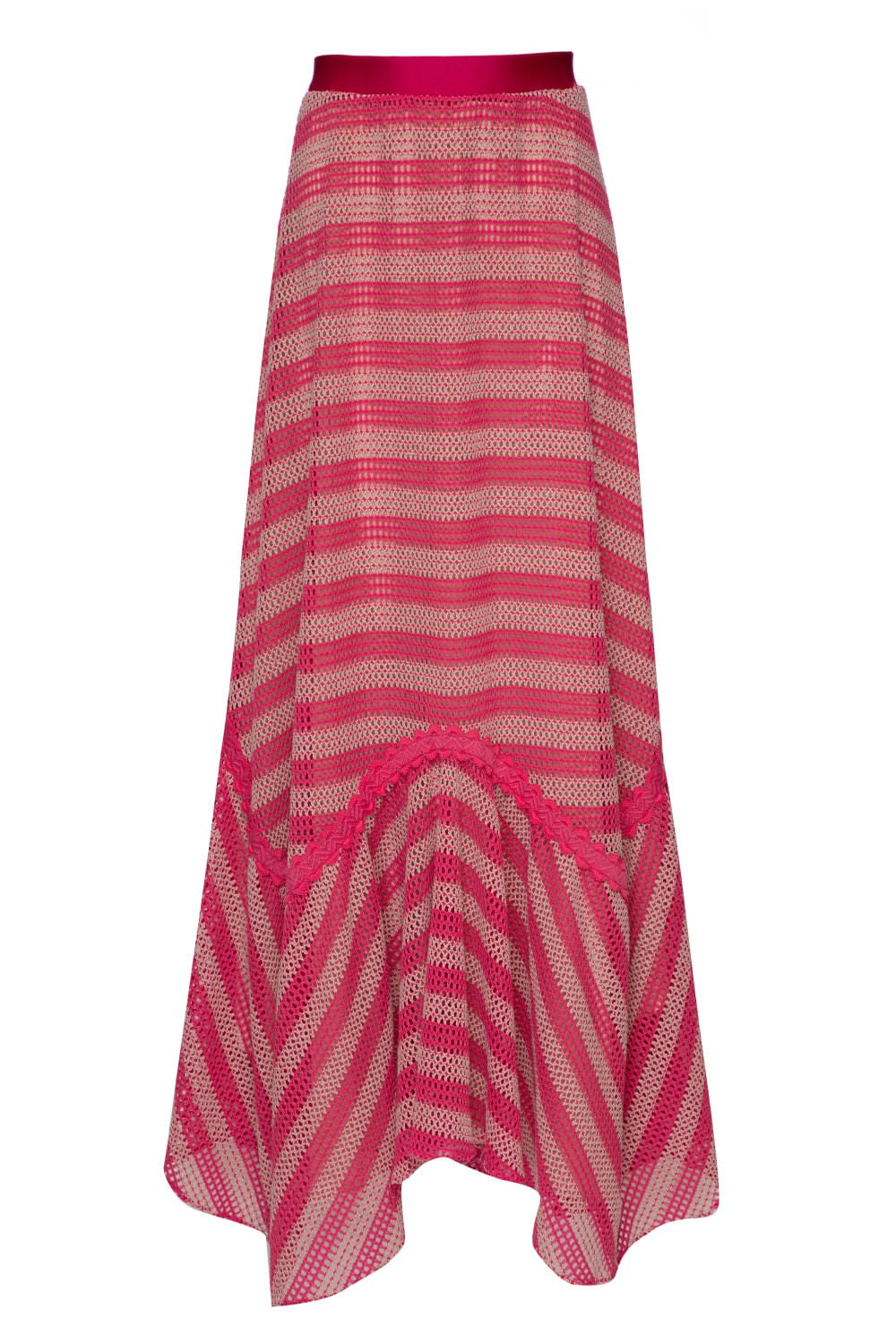 SAIA LONGA TELA STRIPES PINK
