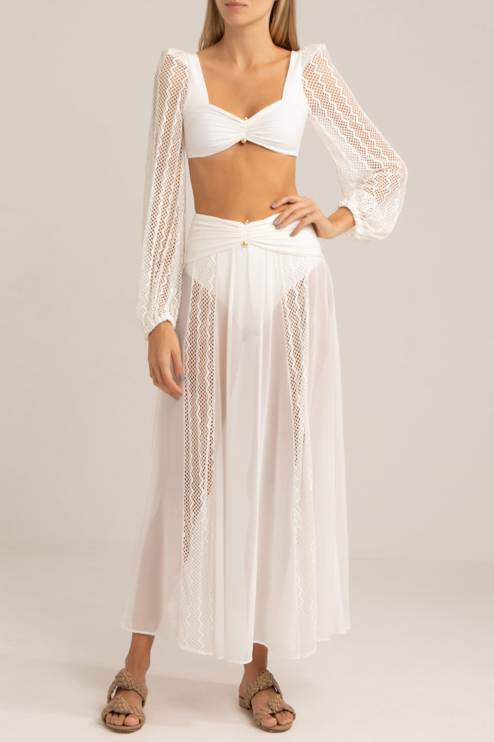 TOP19759BRBWV22 OFF WHITE