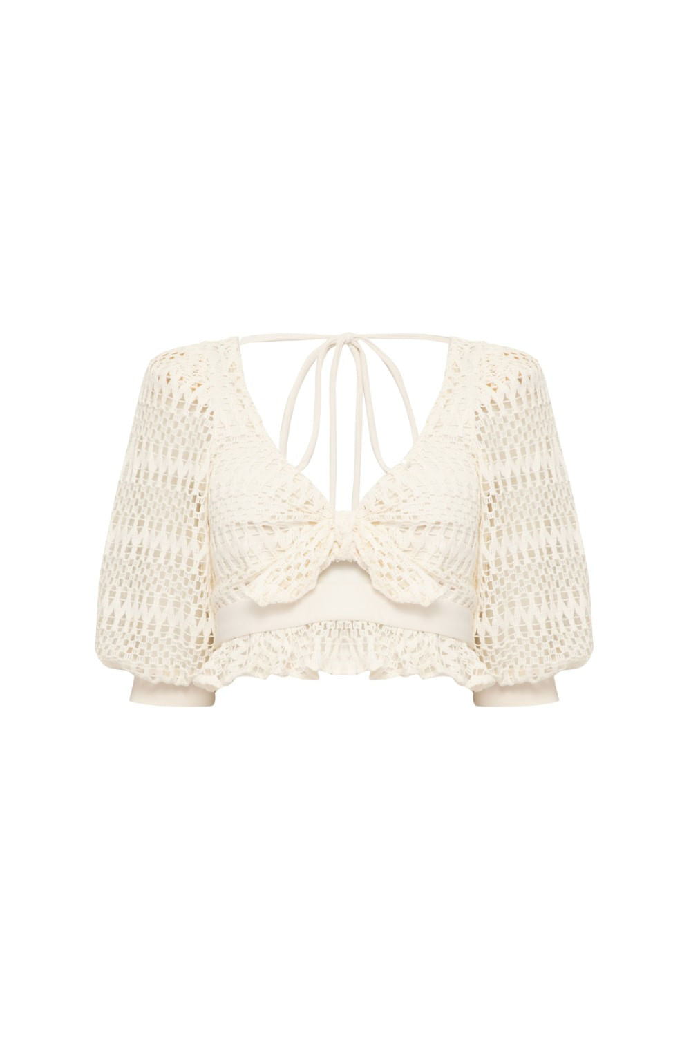 TOP TELA NEON VIBES OFF WHITE