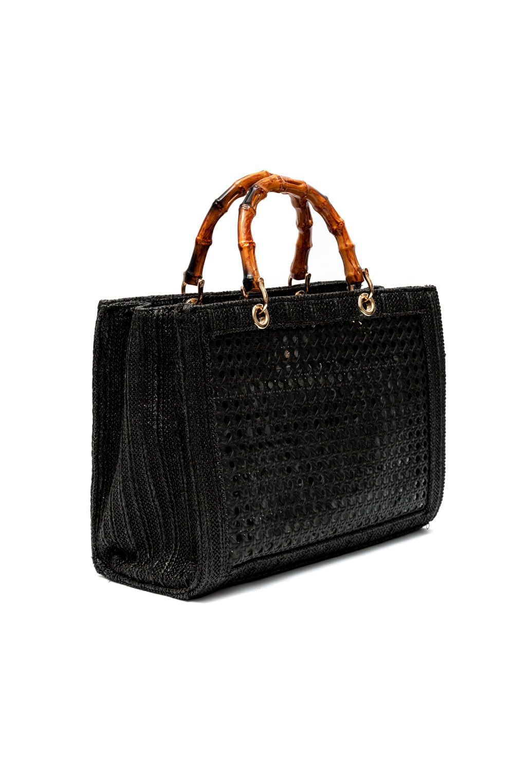 MAXI BOLSA ESSENTIALS PALHA INDIANA PRETO