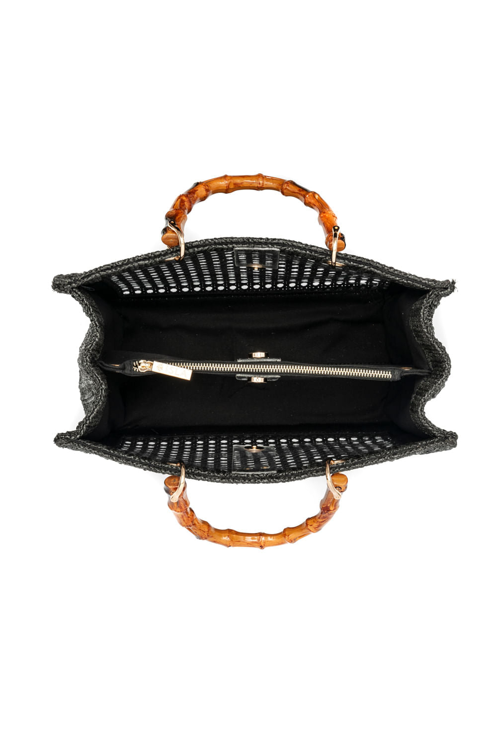 MAXI BOLSA ESSENTIALS PALHA INDIANA PRETO