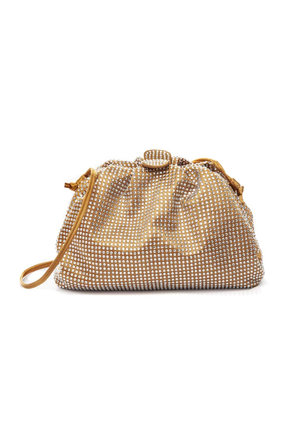 MINI POUCH CRISTAIS OURO