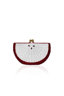 BOLSA 10670 APPLE WK OFF WHITE E VERMELHO