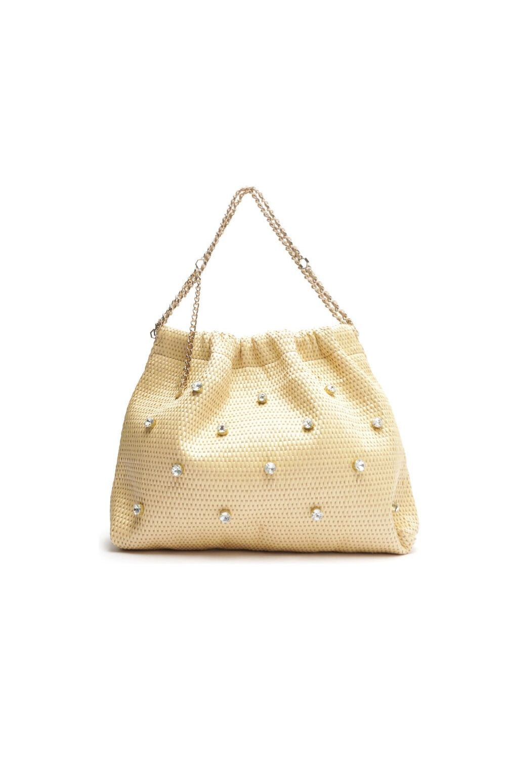 BOLSA HOBO PALHA GRANDE NATURAL