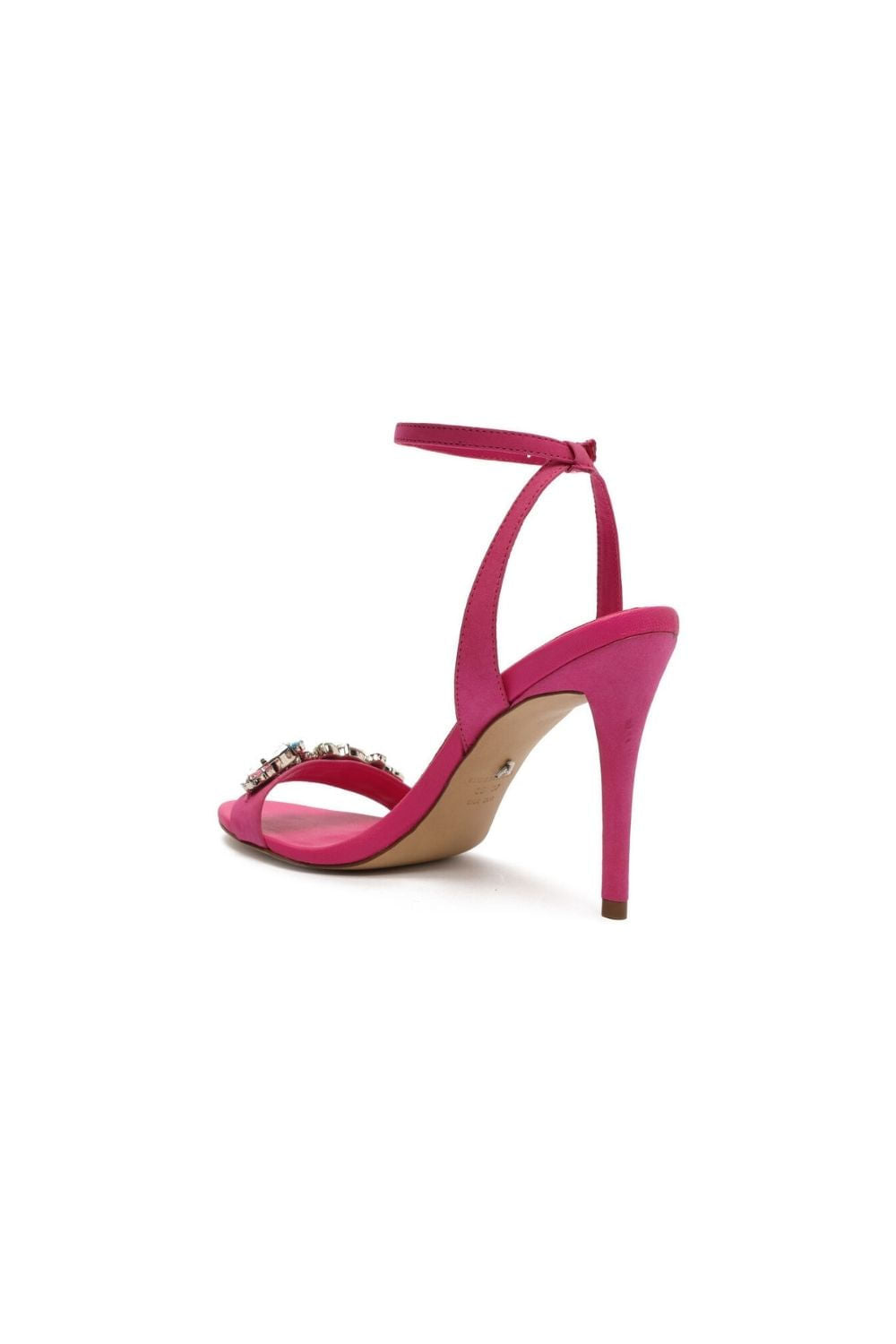 SANDÁLIA NOBUCK SALTO FINO PINK