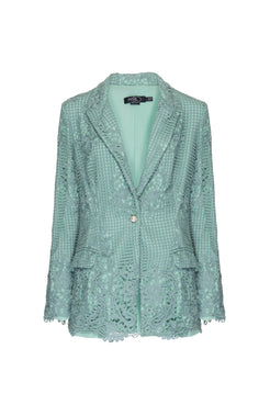 Blazer guipir birkin verde
