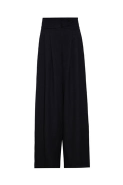 CALÇA PANTALONA CREPE DAISY PRETO