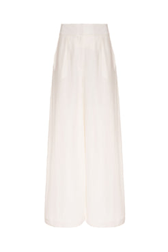 CALÇA PANTALONA LINHO FRENCH OFF WHITE