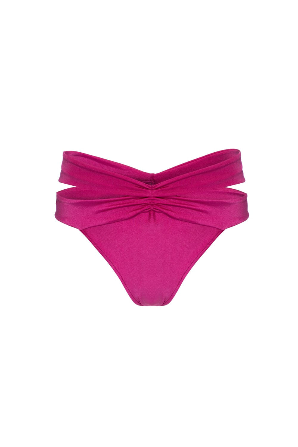 HOT PANTS FAIXAS LYCRA APRICOT PINK