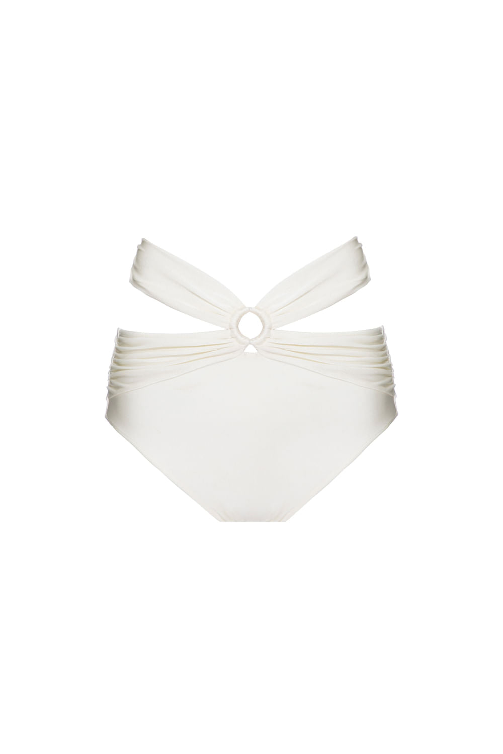 HOT PANTS FAIXAS LYCRA JACKIE OFF WHITE