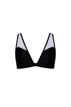 TOP BIQUÍNI TULE LYCRA JACKIE PRETO