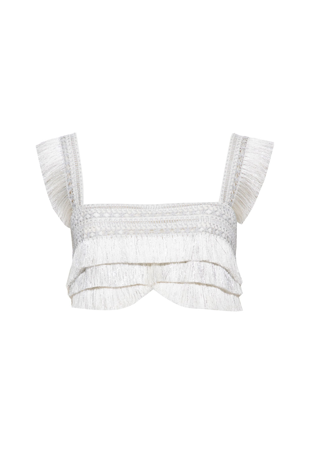 TOP CROPPED FRANJAS NANCY OFF WHITE