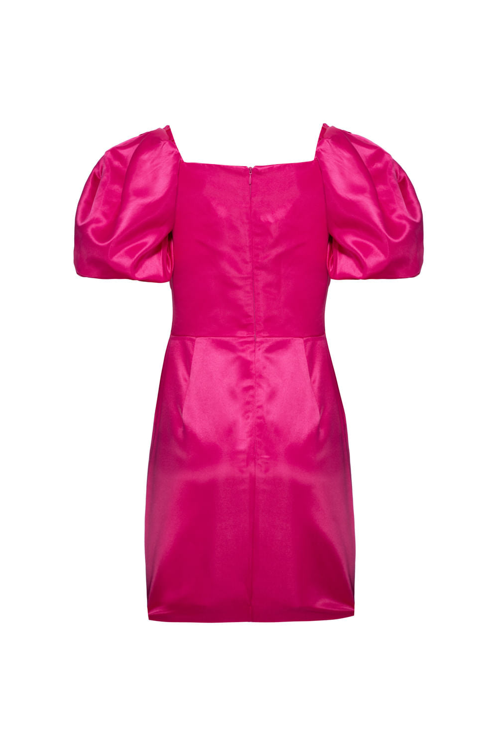 VESTIDO CURTO MANGAS BUFANTES PARTY TATE PINK