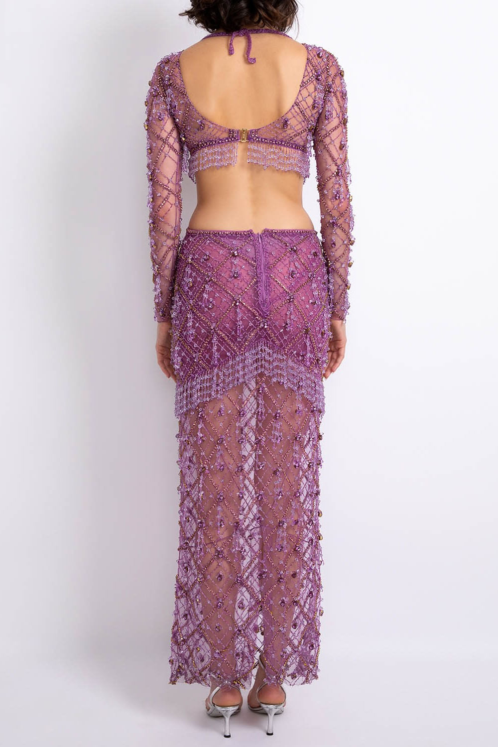VESTIDO PATBO V23 ROXO